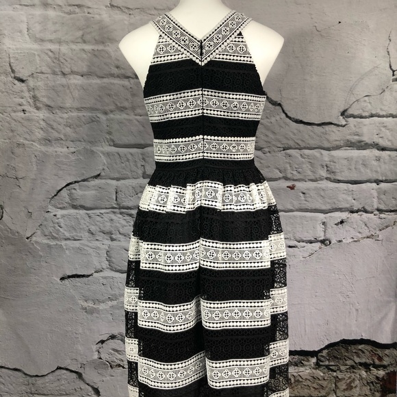 Kate Spade Scenic Route colorblock lace dress sz 4 - Picture 3 of 10